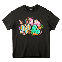 Asphalt Easter heart Easter Day Heavy Core Tee - CowGirlArtShop