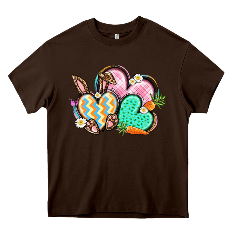 Easter Heart Easter Day Heavy Core Tee by CowGirlArtShop | Teevron