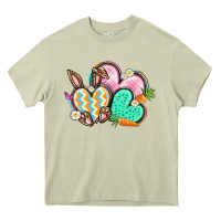 Mossy Easter heart Easter Day Heavy Core Tee - CowGirlArtShop