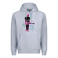 Heather Grey MGK+Thing Premium Hoodie - maiPhamDesign