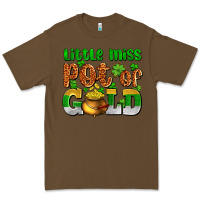 Cacao St. Patrick's little miss pot of gold Premium Tee - OliviaCreatesArt
