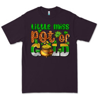 Plum St. Patrick's little miss pot of gold Premium Tee - OliviaCreatesArt