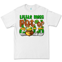White St. Patrick's little miss pot of gold Premium Tee - OliviaCreatesArt