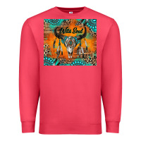 Cardinal wild soul boho bull skull Premium Sweatshirt - RanaPortraitStore
