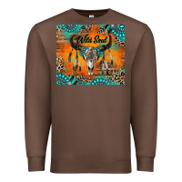 Chestnut wild soul boho bull skull Premium Sweatshirt - RanaPortraitStore