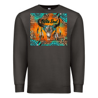 Smoke wild soul boho bull skull Premium Sweatshirt - RanaPortraitStore