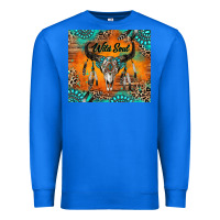 True Royal wild soul boho bull skull Premium Sweatshirt - RanaPortraitStore