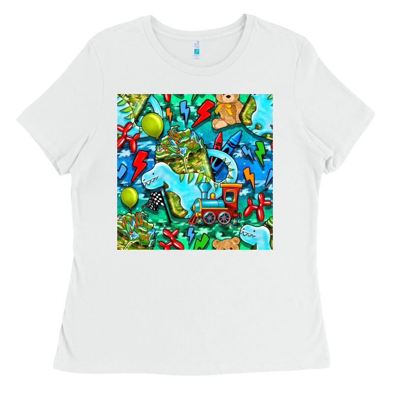 Boy Child Coffee Cup And Teddy Bear With Thunderbolts And Camouflage S Ladies Tee by BundleAndBundleShop | Teevron