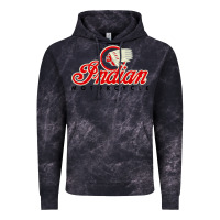 Cloud Black motorcycle racing indian Vintage Hoodie - linhVisuals