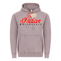 Vintage Zinc motorcycle racing indian Vintage Hoodie - linhVisuals