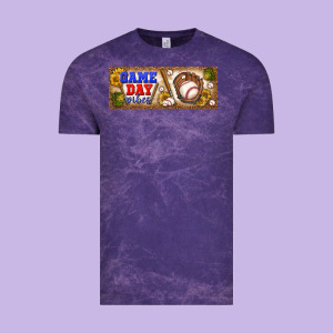 Game Day Vibes Vintage Tee Designed By Bundleandbundleshop