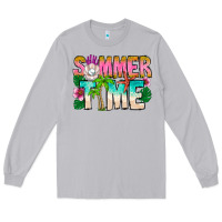 Moon Dust Summer Time Long Sleeve Tee - CowhideDigitalArt