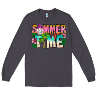 Smoke Summer Time Long Sleeve Tee - CowhideDigitalArt