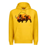 Lemon western bison Premium Hoodie - Jasminsmagicworld