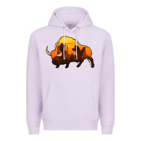 Lilac western bison Premium Hoodie - Jasminsmagicworld