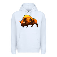 White western bison Premium Hoodie - Jasminsmagicworld