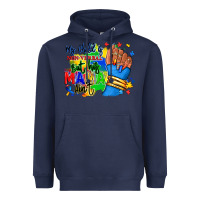 Navy my child is non verbal but his mama aint afro Heavyweight Hoodie - RanaPortraitStore