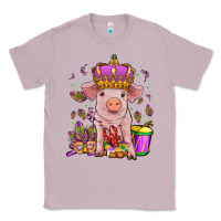 Lilac mardi gras pig Classic Tee - OliviaCreatesArt