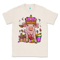 Natural mardi gras pig Classic Tee - OliviaCreatesArt