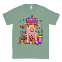 Sage mardi gras pig Classic Tee - OliviaCreatesArt