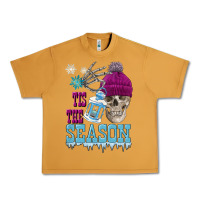 Peanut Butter tis the season winter skull Urban Heavy Tee - FaDigitalArtStudio