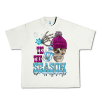 Pistachio tis the season winter skull Urban Heavy Tee - FaDigitalArtStudio