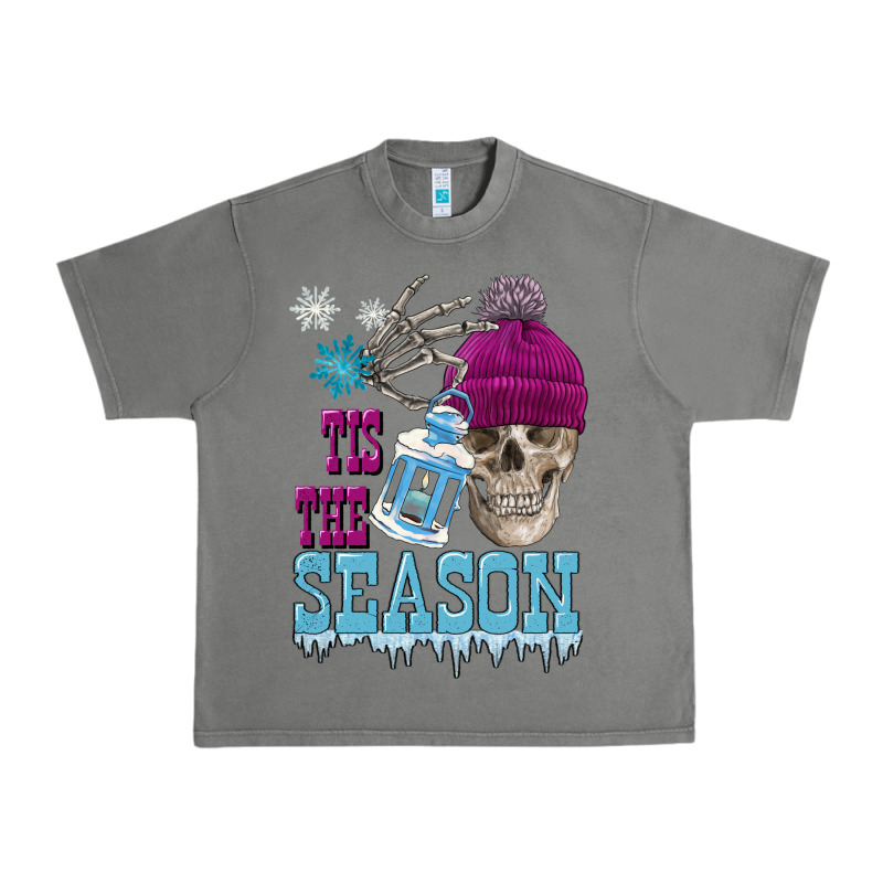 Tis The Season Winter Skull Urban Heavy Tee by FaDigitalArtStudio | Teevron