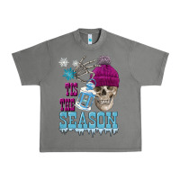 Tornado tis the season winter skull Urban Heavy Tee - FaDigitalArtStudio