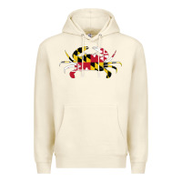Sandshell Maryland Crab State Pride Flag Premium Hoodie - maiPhamDesign