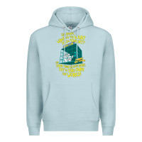 Blue Mist Pinky and the Brain The World Premium Hoodie - maiPhamDesign
