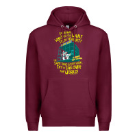 Burgundy Pinky and the Brain The World Premium Hoodie - maiPhamDesign