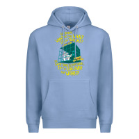 Colony Blue Pinky and the Brain The World Premium Hoodie - maiPhamDesign