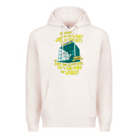 Pale Pink Pinky and the Brain The World Premium Hoodie - maiPhamDesign