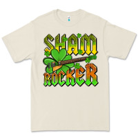St. Patrick’s Day Sham Rocker With Guitar Premium Tee | Teevron
