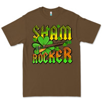 Cacao St. Patrick’s Day sham rocker with guitar Premium Tee - OliviaCreatesArt