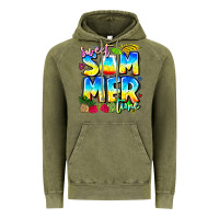 Vintage Olive summer time Vintage Hoodie - CowhideDigitalArt