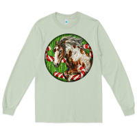 Matcha Horse Christmas Long Sleeve Tee - LillyAllenDesigns