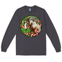 Smoke Horse Christmas Long Sleeve Tee - LillyAllenDesigns