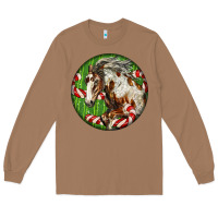 Toasted Coconut Horse Christmas Long Sleeve Tee - LillyAllenDesigns