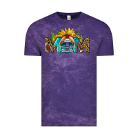 Cloud Purple football mom Vintage Tee - BundleAndBundleShop