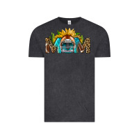 Vintage Black football mom Vintage Tee - BundleAndBundleShop