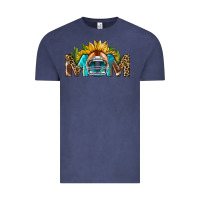 Vintage Denim football mom Vintage Tee - BundleAndBundleShop