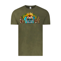 Vintage Olive football mom Vintage Tee - BundleAndBundleShop