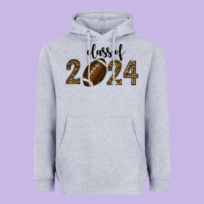 Class Of 2024 American Football Heavyweight Hoodie Designed By Ranaportraitstore
