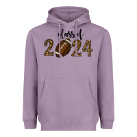 Lavender class of 2024 american football Heavyweight Hoodie - RanaPortraitStore
