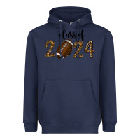 Navy class of 2024 american football Heavyweight Hoodie - RanaPortraitStore