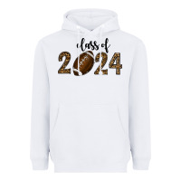 White class of 2024 american football Heavyweight Hoodie - RanaPortraitStore