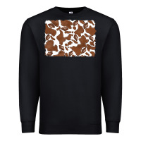 Black distressed chocolate milkshake cowhide Premium Sweatshirt - RanaPortraitStore