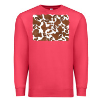 Cardinal distressed chocolate milkshake cowhide Premium Sweatshirt - RanaPortraitStore