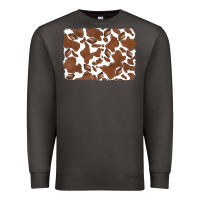 Smoke distressed chocolate milkshake cowhide Premium Sweatshirt - RanaPortraitStore